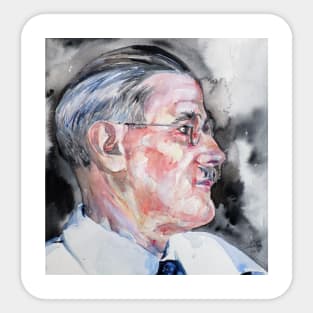 JAMES JOYCE - watercolor portrait Sticker